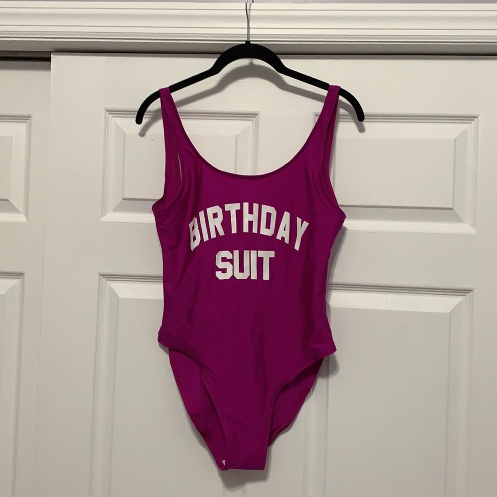 Swimsuit One-Piece | “Birthday Suit”
